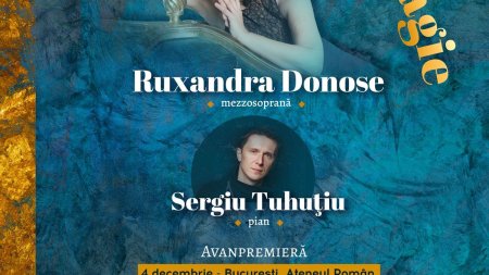 Melodie Dor Magie - mezzosoprana Ruxandra Donose si pianistul Sergiu Tuhutiu intr-un turneu de sarbatori... acasa