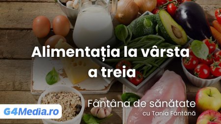 Alimentatia optima la varsta a treia. Aspectele esentiale pentru o nutritie sanatoasa