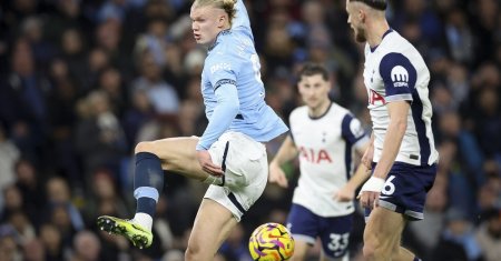 Tottenham a zdrobit-o pe City in Premier League, cu Radu Dragusin titular