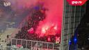 Petrolul vs. Dinamo » Galeria dinamovistilor a dat drumul la torte in timpul meciului