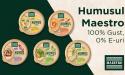 Caroli Foods Group isi extinde categoria de produse ready meals si lanseaza Humus Maestro, o selectie de cinci variante de humus fara E-uri