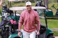 A lasat racheta de tenis pentru crosa de golf! In acest weekend, Rafael Nadal a participat la un turneu din Mallorca