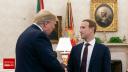 Mark Zuckerberg, invitat la cina de Donald Trump la Mar-a-Lago