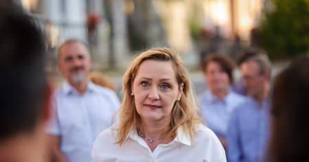 Elena Lasconi, finalista la prezidentiale, a votat la Campulung. Am votat cu o echipa de oameni care chiar pot sa faca o schimbare in tara asta