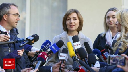 Maia Sandu, mesaj de <span style='background:#EDF514'>ZIUA NATIONALA A ROMANIEI</span>: Iubim Romania asa cum iubesti o sora mai mare