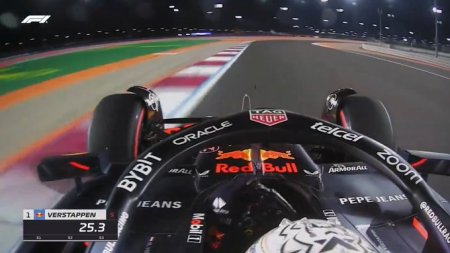 Max Verstappen a pierdut la masa verde pole-ul din Qatar. Cum arata <span style='background:#EDF514'>GRILA</span> de start