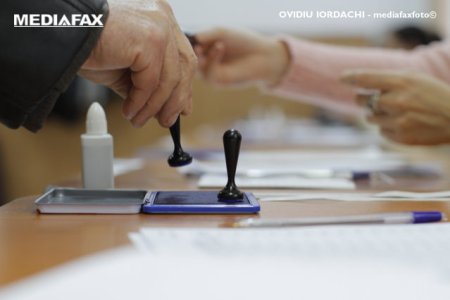 Votare suspendata la o sectie din Ilfov, dupa ce o stampila a fost pierduta