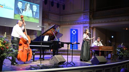 Irina Sarbu si Fratii Cazanoi, in concert extraordinar de Ziua Nationala a Romaniei la Stockholm