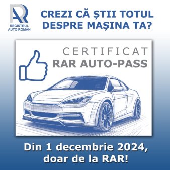 Certificatul RAR Auto-Pass, obligatoriu. Cat costa