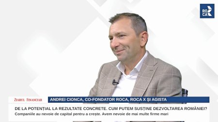 ZF/ROCA: De la potential la rezultate concrete. Cum putem sustine dezvoltarea Romaniei? Daca vrem o economie stabila si puternica, trebuie sa venim cu mult capital. Din cinci companii bune, putem crea una puternica, care sa devina campion regional