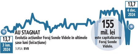 Bursa. Actiunile Foraj Sonde Videle, plus 15% dupa ce compania a anuntat un contract peste capitalizare cu Depogaz, filiala a Romgaz