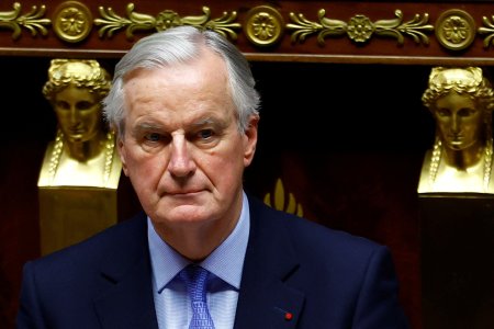 Prim-ministrul francez Michel Barnier este asteptat sa demisioneze