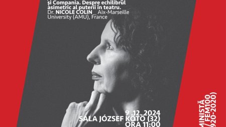 Conferinta despre Helene Weigel si expozitia Unde ne sunt regizoarele?   - al treilea eveniment al programului Arhiva Feminista de Teatru. FEM100