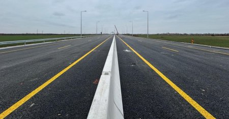 Anunt important pentru soferi! A fost deschisa circulatiei o noua portiune din Autostrada A0