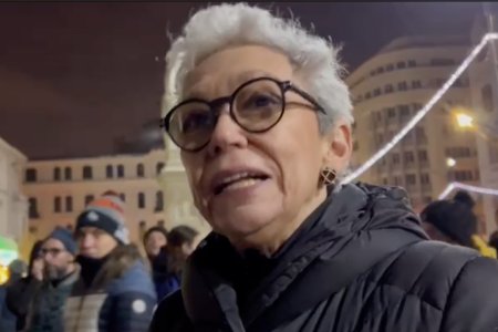 VIDEO Oana Pellea, direct din <span style='background:#EDF514'>PIATA UNIVERSITATII</span>: Cand a fost bine cu cizma ruseasca in Romania?