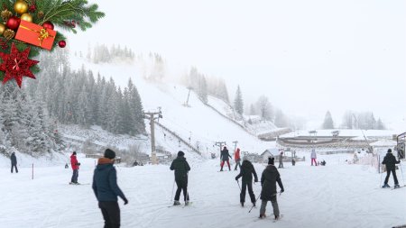 Partiile de schi si de sanius de la Cheile Gradistei s-a deschis: Sa ne bucuram de zapada!