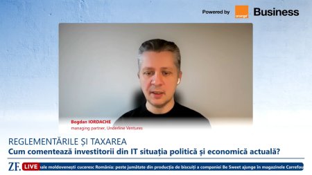 ZF Live. Bogdan Iordache, managing partner, Underline Ventures: Perceptia si pozitionarea Romaniei influenteaza directia pietei si accesul la capital. Noi am pus pauza de doua saptamani la toate investitiile pe care le evaluam in Romania, pentru ca nu stiu ce va aduce ziua de luni