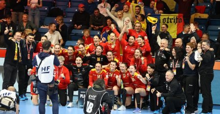 Romania, victorie mare cu Suedia la Europenele de handbal feminin