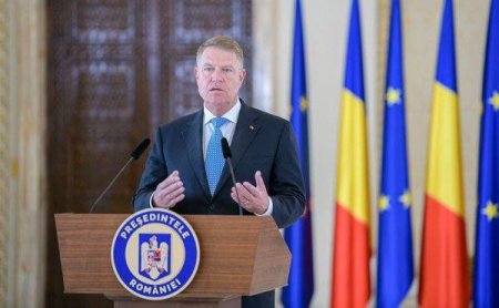 Klaus Iohannis: 'Voi ramane in functie pana cand va depune <span style='background:#EDF514'>JURAMANTUL</span> un nou presedinte'