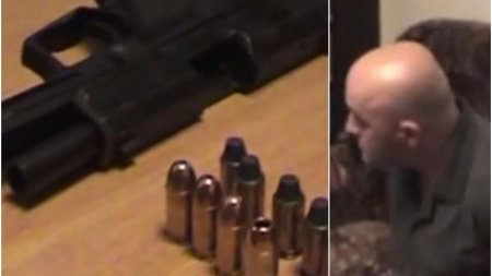 Horatiu Potra, liderul de mercenari, a fost arestat cu armament de razboi in casa in deceniul trecut. A fost condamnat cu suspendare