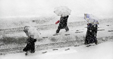 Avertizare meteo in Romania. ANM anunta ninsori si ploi