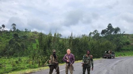 Horatiu Potra e acuzat de comiterea de atrocitati in <span style='background:#EDF514'>AFRICA</span>. Retelele sociale s-au umplut de fotografii si relatari din Congo