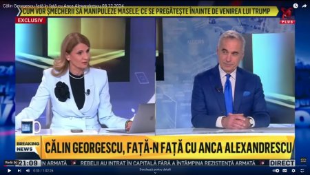 Cat de mult au ridicat audientele Realitatea Plus femeia-locomotiva Anca Alexandrescu si candidatul ezoteric Calin Georgescu