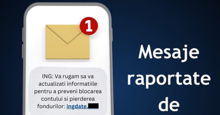 Un nou tip de frauda. Directoratul National de Securitate Cibernetica: Atentie la mesajele prin care vi se cere actualizarea datelor de cont!