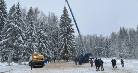 Padurarul rus care a gasit <span style='background:#EDF514'>BRADUL</span> de Craciun ce va fi montat in fata Kremlinului va primi o masina de serviciu noua: Conditiile sunt stricte, l-am cautat 4 luni