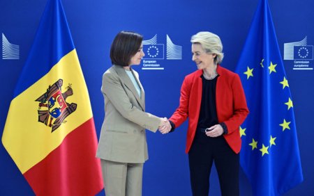 Maia Sandu, dupa intalnirea cu Ursula von der Leyen: Mergem spre Uniunea Europeana pentru ca ne dorim o viata mai buna