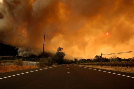 Dick Van Dyke si Cher, printre miile de persoane care fug din cauza incendiului din Malibu