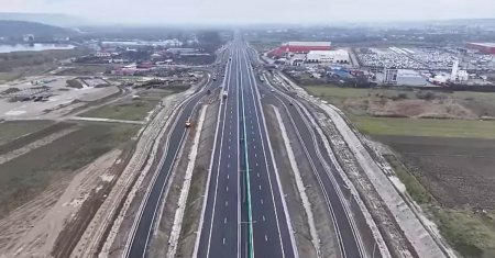 Se deschide un nou tronson de autostrada pe A1, cu opt luni mai devreme