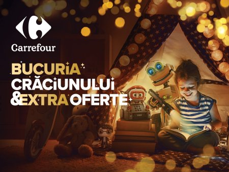 Creeaza magia Craciunului cu decoratiuni in tendinte de la Carrefour!