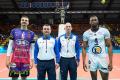 Un arbitru roman, protagonistul unui moment bizar in Liga Campionilor la volei masculin » A cazut cu tot cu scaun dupa un plonjon al unui voleibalist