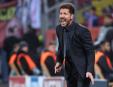 Antrenorul lui Atletico Madrid, Diego Simeone, isi lauda echipa dupa victoria de la Barcelona