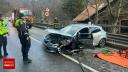 Accident grav pe DN 1 la Sinaia. Trafic blocat. Trei copii printre victime