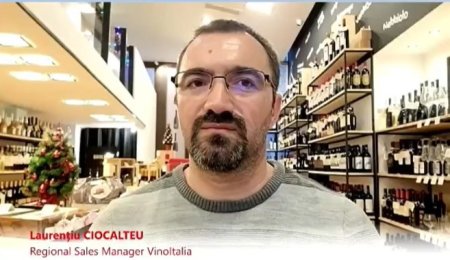 ZF LIVE. Laurentiu Ciocalteu, regional sales manager al magazinului Vino Italia: Pe primul loc in vanzari este prosecco. Romanii cumpara vinuri cu preturi medii, de 80-120 de lei