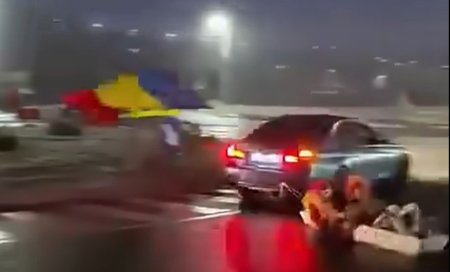 Un tanar din Iasi a facut drifturi cu un cosciug legat de masina. Ce masuri ia Politia