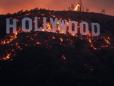 Aleea Celebritatilor si semnul Hollywood, afectate de incendii