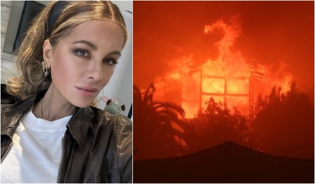 Cum descrie actrita <span style='background:#EDF514'>KATE BECKINSALE</span> incendiile devastatoare din Los Angeles. Zeci de vedete din SUA au ramas fara case: Iadul pe pamant