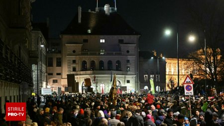 Protest urias in Austria. Zeci de mii de oameni au iesit in strada: Nu vrem un cancelar de extrema dreapta. VIDEO