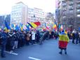 Mii de manifestanti protesteaza in Bucuresti impotriva anularii alegerilor prezidentiale