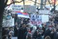 Protest de amploare la Belgrad, dupa prabusirea acoperisului din gara Novi Sad