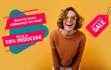 Vacante cu reduceri masive de ianuarie -Tarife cu pana la 50% mai mici