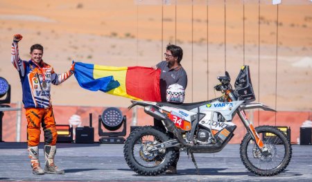 Motociclistul roman Mani Gyenes a castigat Raliul Dakar 2025 la categoria Original by Motul