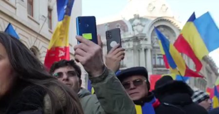 Proteste AUR in fata prefecturilor din tara si in centrul Capitalei