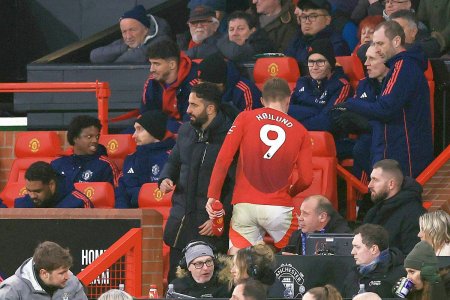 A spart televizorul! Rabufnire cum nu s-a mai vazut in vestiarul lui Manchester United