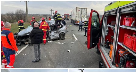 Victimele decedate in teribilul accident de pe DN 6 sunt din Caracal. Soferita avea doar 19 ani