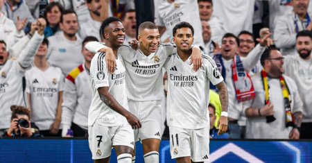 Real Madrid s-a dezlantuit cu Salzburg. Fosta adversara a FCSB e OUT din competitie