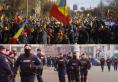 Incidente intre sustinatorii lui Georgescu si jandarmi in Piata Victoriei. Protestatarii forteaza cordoanele si au aruncat cu petarde si obiecte in fortele de ordine